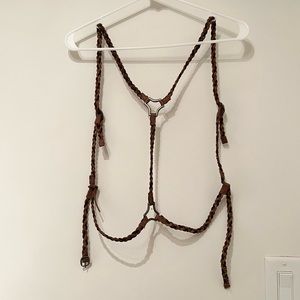 Free People Leather Harness